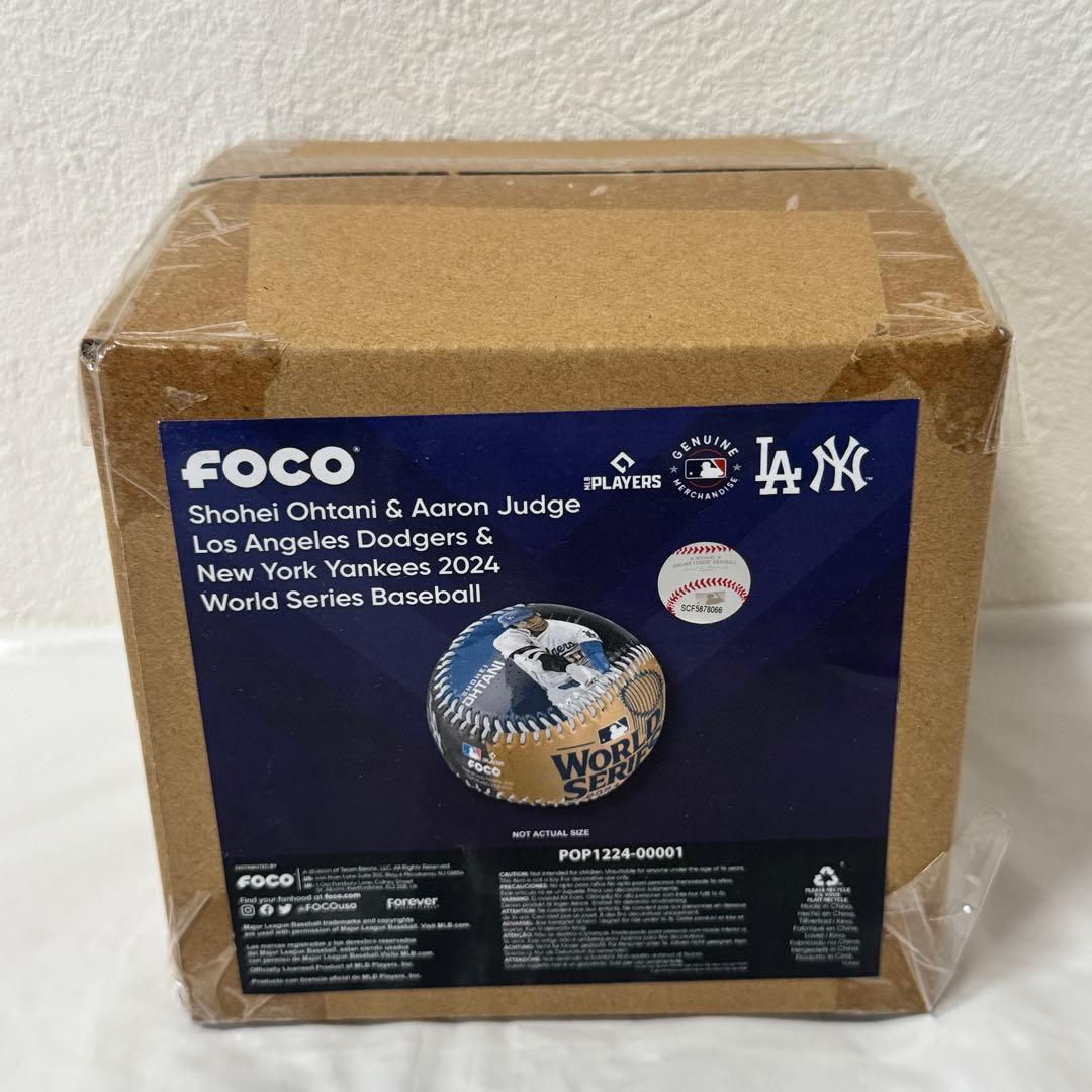 大谷翔平 ＆ ジャッジ WS 2024 ドジャース vs ヤンキーズ 記念ボール