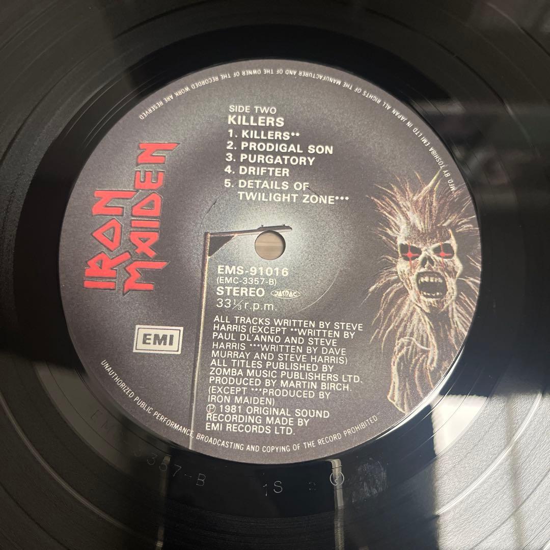 【美品】IRON MAIDEN / アイアン・メイデン キラーズ