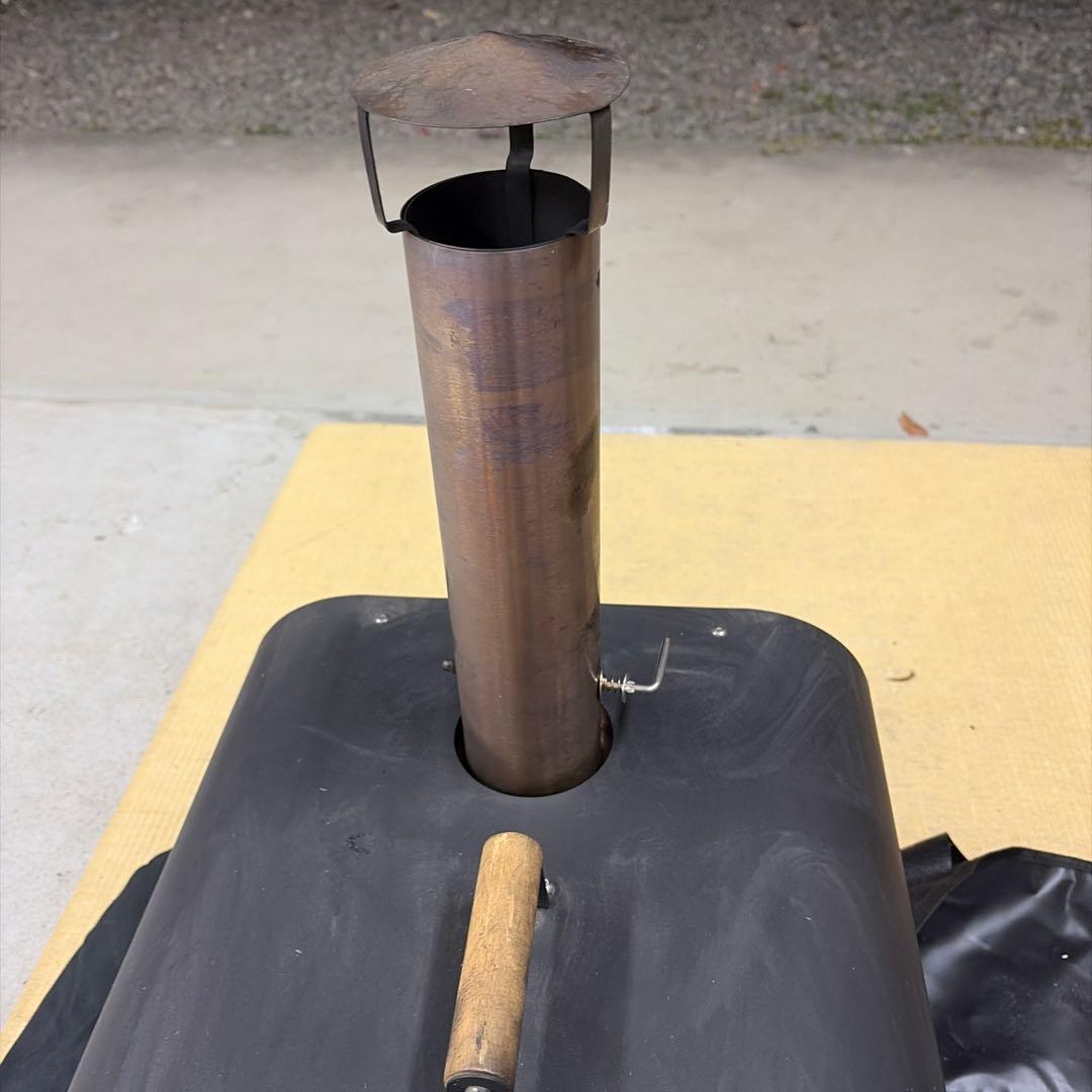 ENRO ポータブル ピザ窯 窯焼名人2 【薪式】+サービスでペレット付き