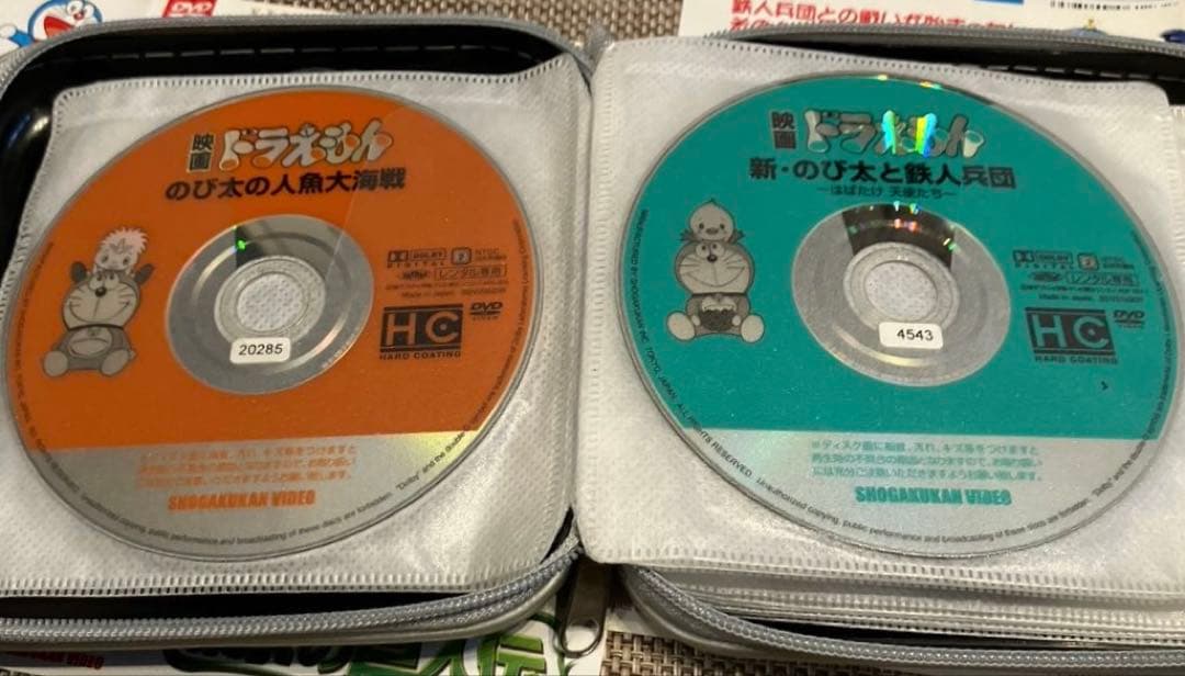 ドラえもん　映画　13本(14本)まとめ売り　声優:水田わさび