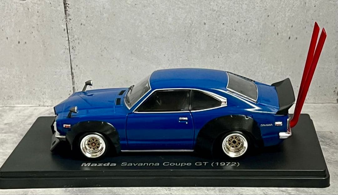 国産名車 1/24 マツダ RX-3 カスタム 街道レーサー 旧車 ミニカー