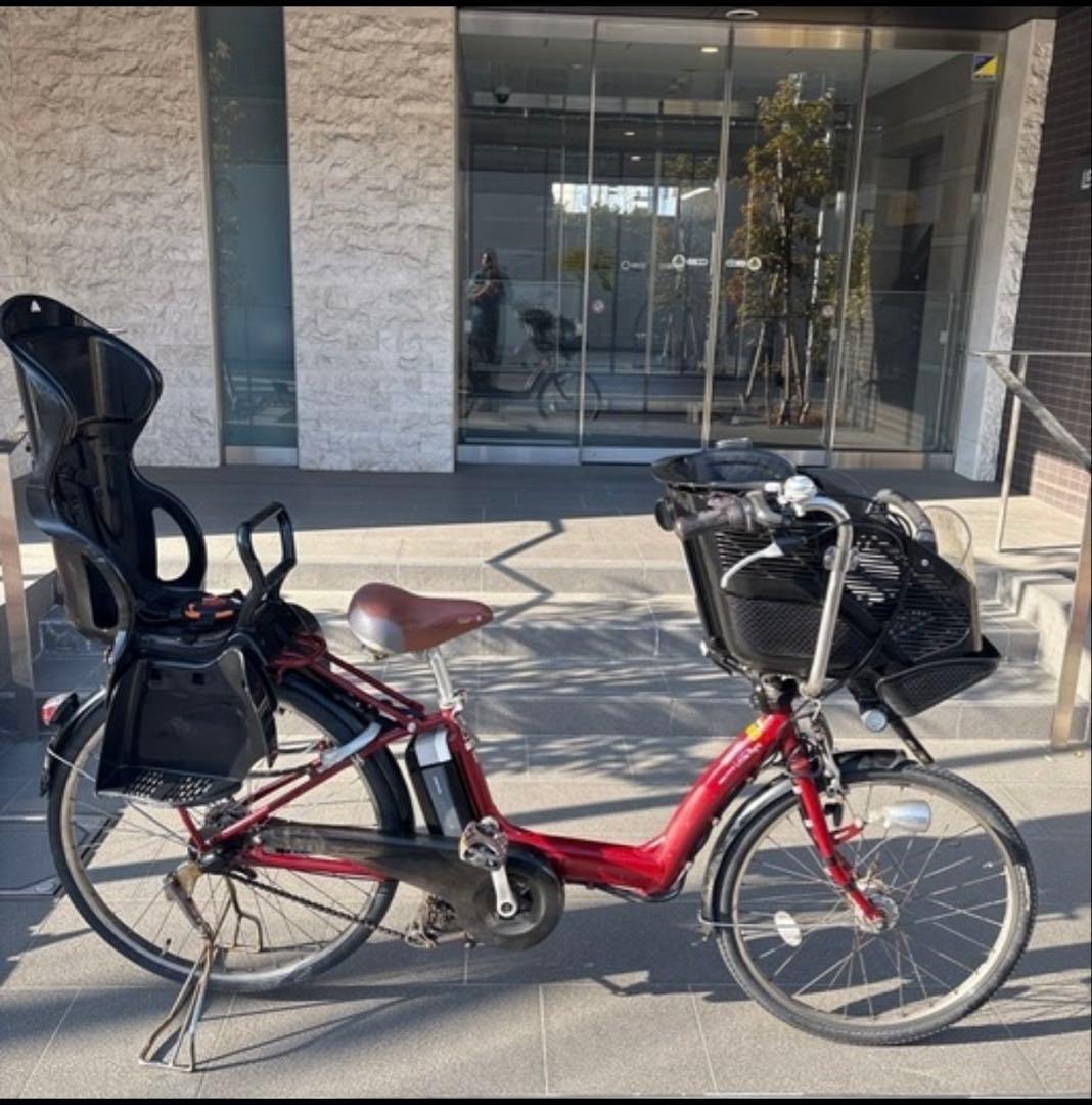 電動アシスト自転車、YAMAHA (新しいバッテリー8.9Ah)と4.3Ah2つ