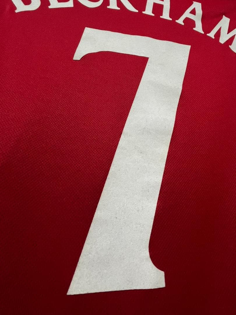 【正規品】2002イングランド代表 アルゼンチン戦マッチデイ ベッカム アンブロ