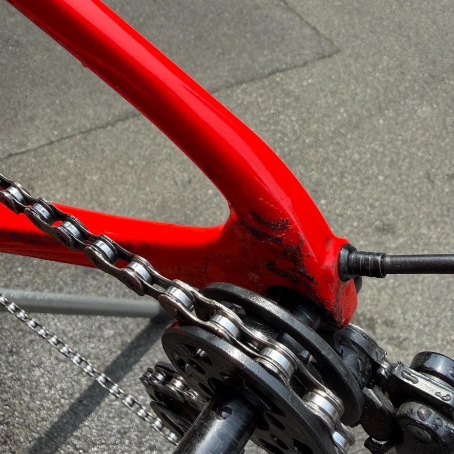 SuperSix evo gen3 red フレームコンポセット