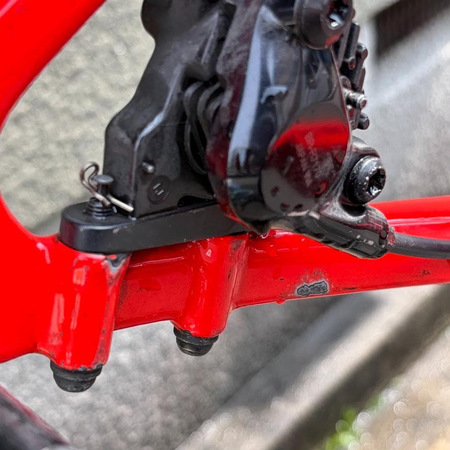 SuperSix evo gen3 red フレームコンポセット