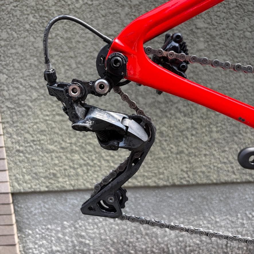 SuperSix evo gen3 red フレームコンポセット