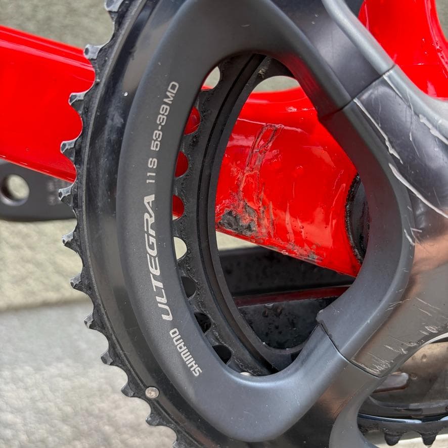 SuperSix evo gen3 red フレームコンポセット