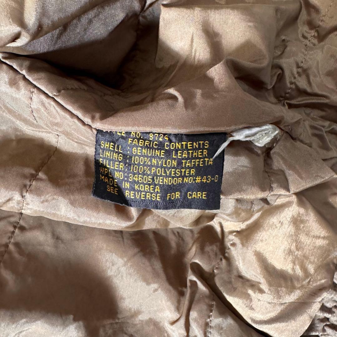 90s-00s Levis リーバイス スエード レザージャケット 短丈 豚革