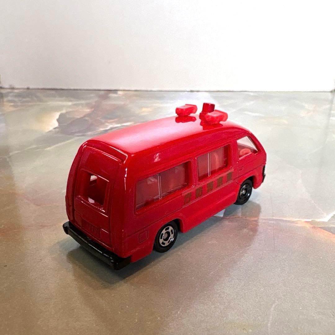 トミカNO.119 トヨタハイエース消防指揮車 日本製 4台セット