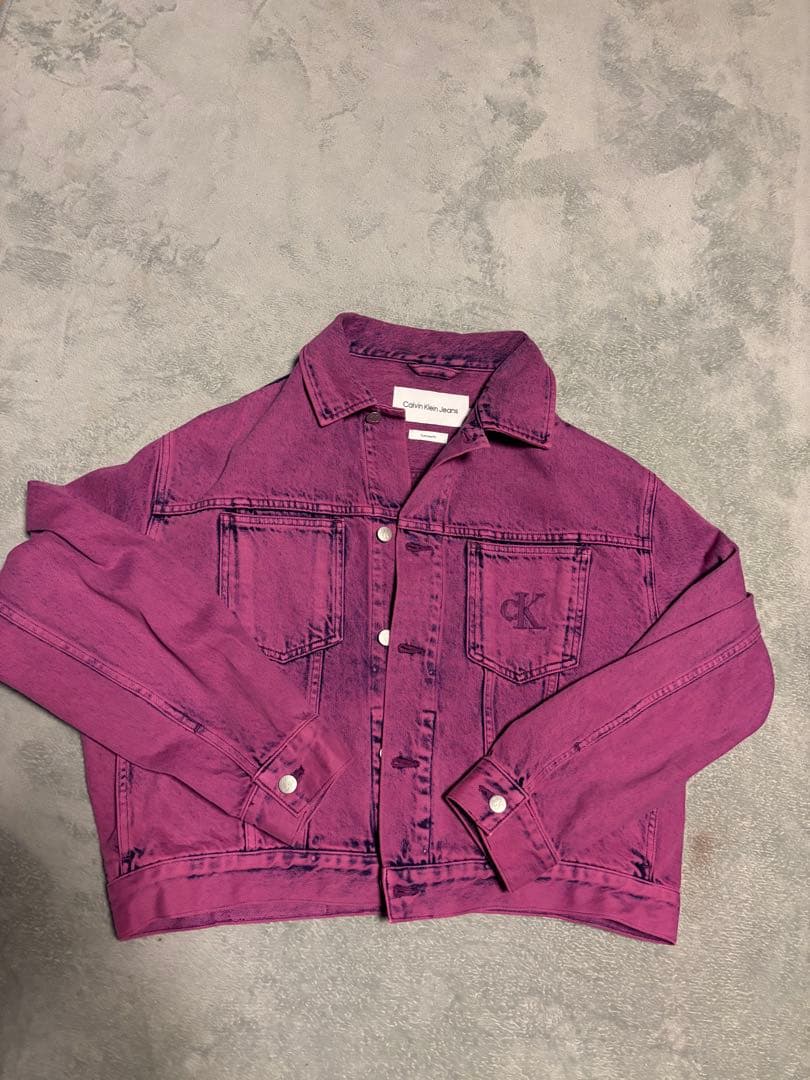 カルバンクライン　短丈　デニムジャケット