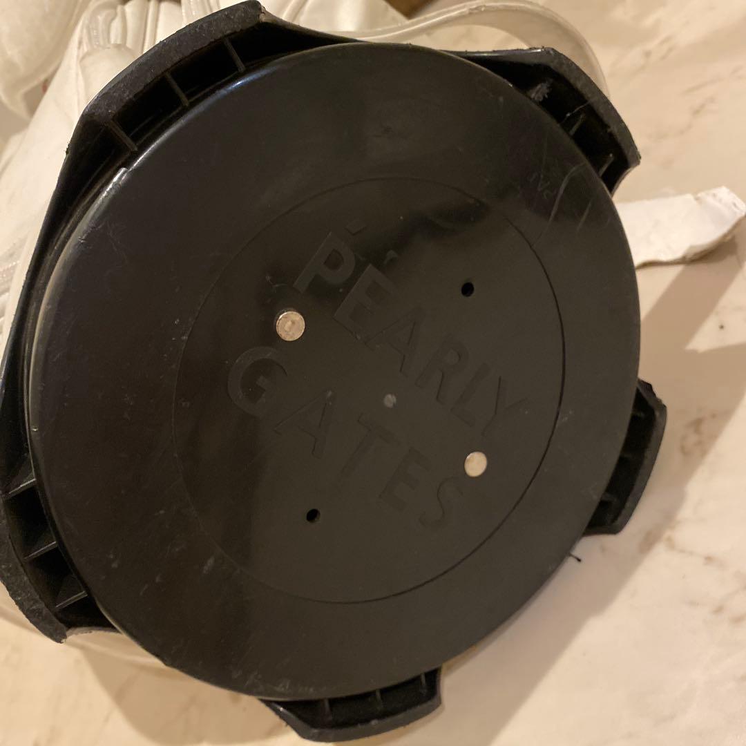 【破損部分あり】PEARLY GATES ゴルフバッグ 89 ホワイト