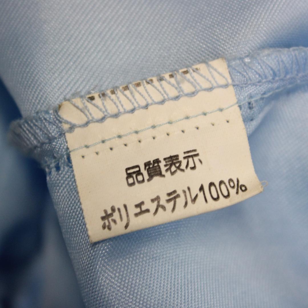 【美品 社交ダンス衣装】ワンピース ドレス 花柄 水色 ライトブルー