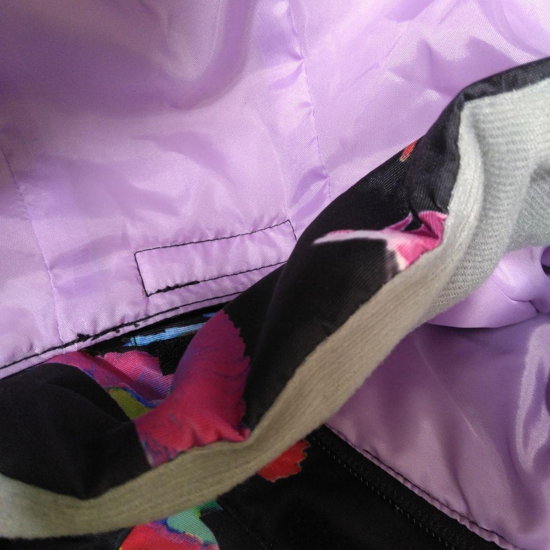 カラフルインコ柄　スキーウエア