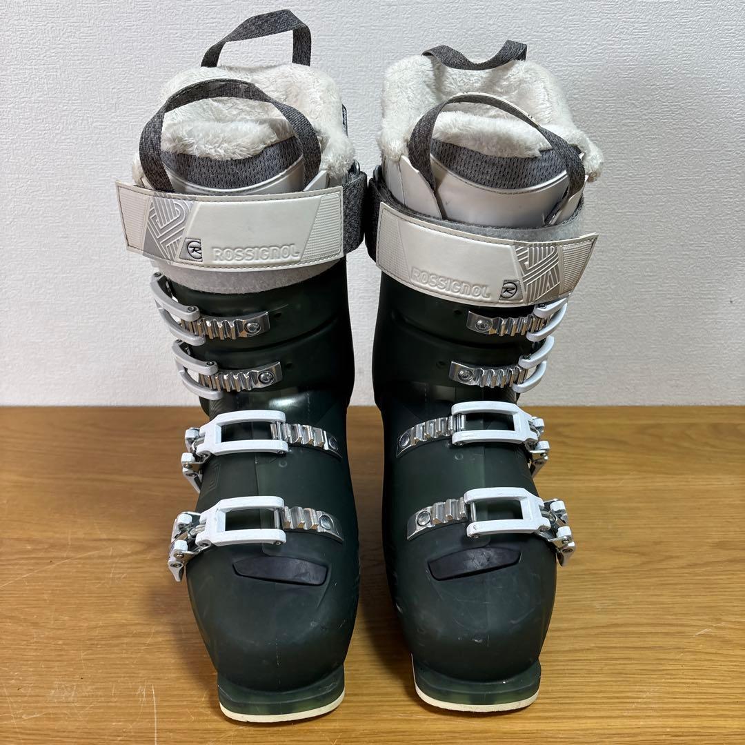 Rossignolレディーススキーセットストック付 24〜24.5cm 初心向