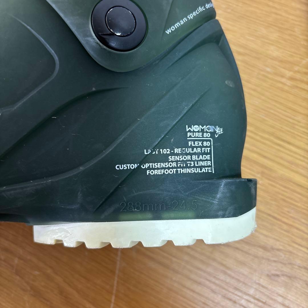 Rossignolレディーススキーセットストック付 24〜24.5cm 初心向