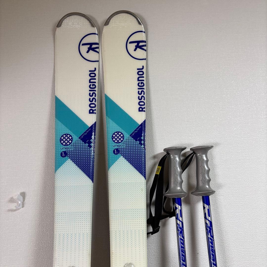 Rossignolレディーススキーセットストック付 24〜24.5cm 初心向