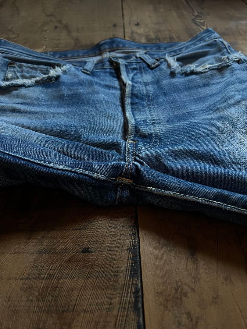 Y*O様 60s levi's 501 BIGE ボタン裏刻印2 足長R