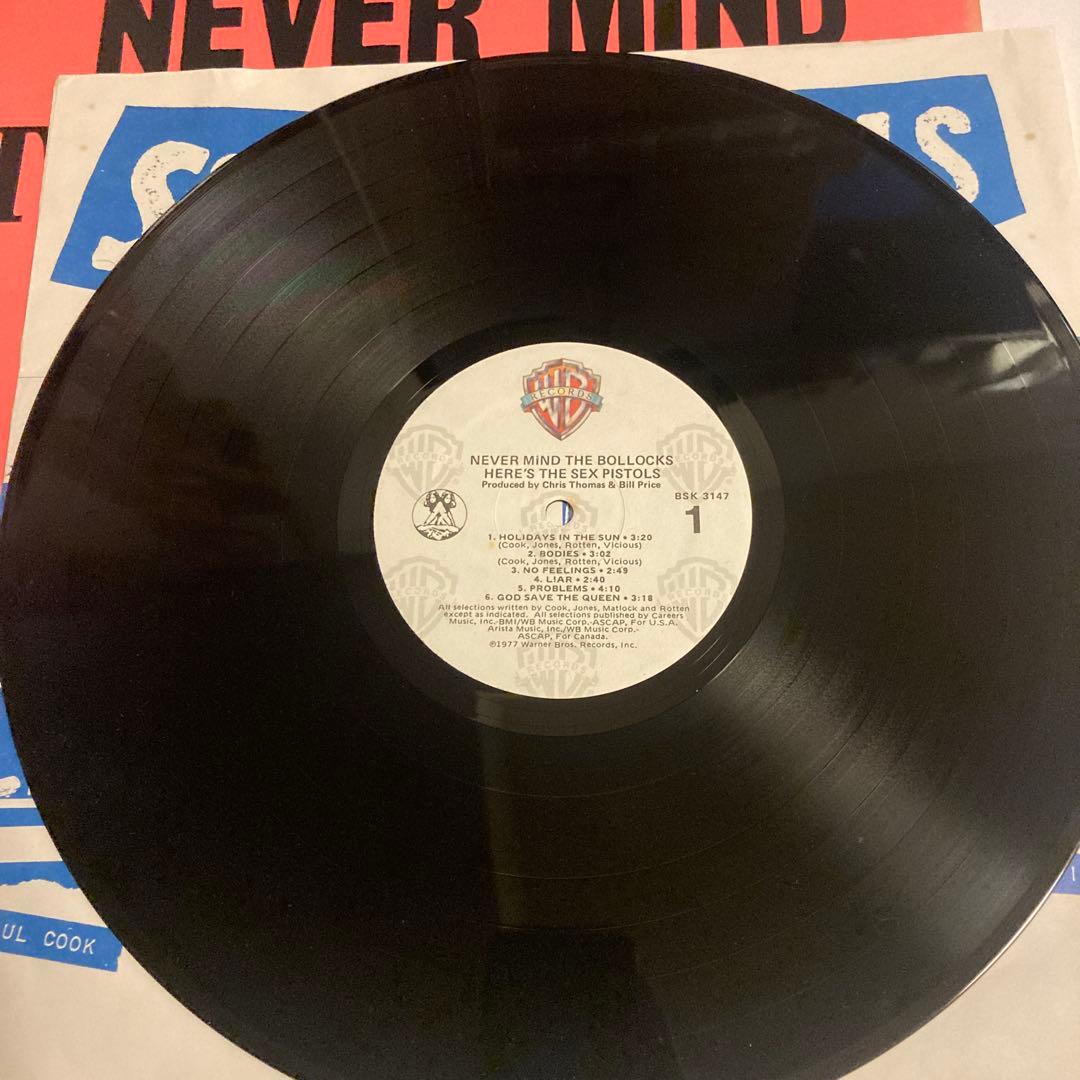 SEX PISTOLS『勝手にしやがれ』US盤/ 国内ビクター盤　帯　2枚セット