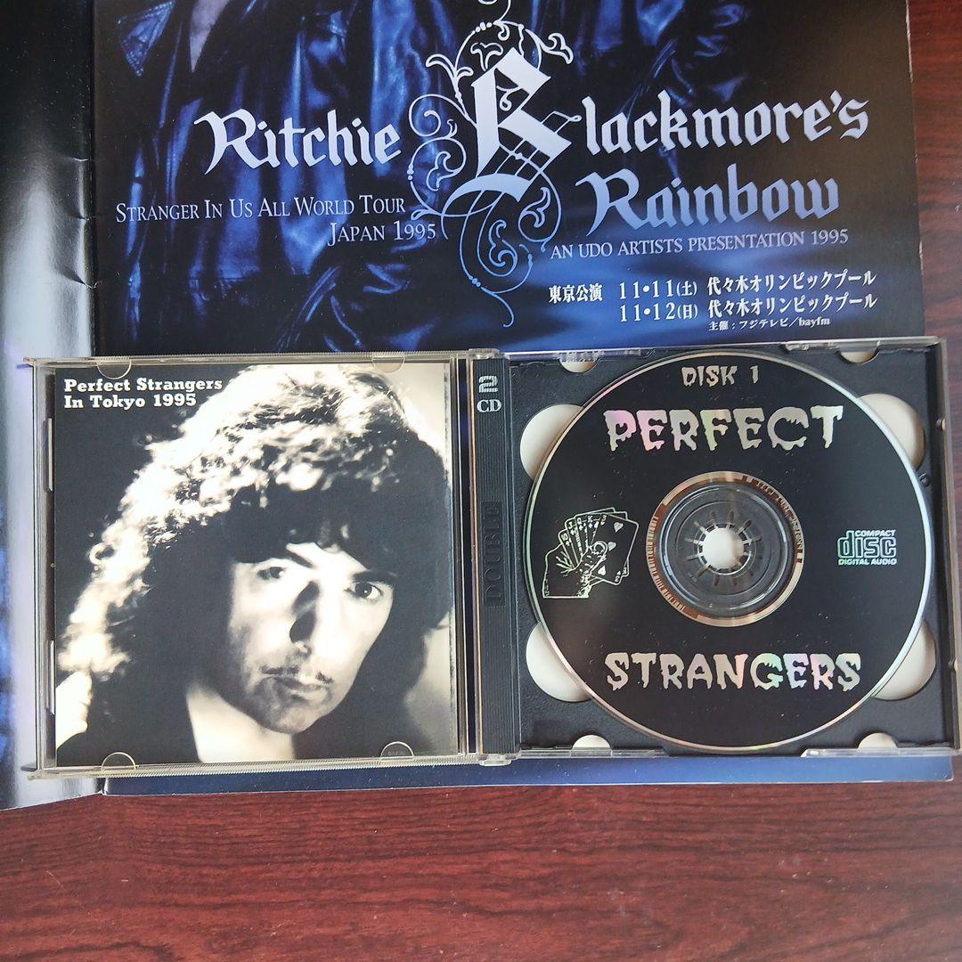 レインボー1995年11月12日代々木オリンピックプールライブCDとパンフレット