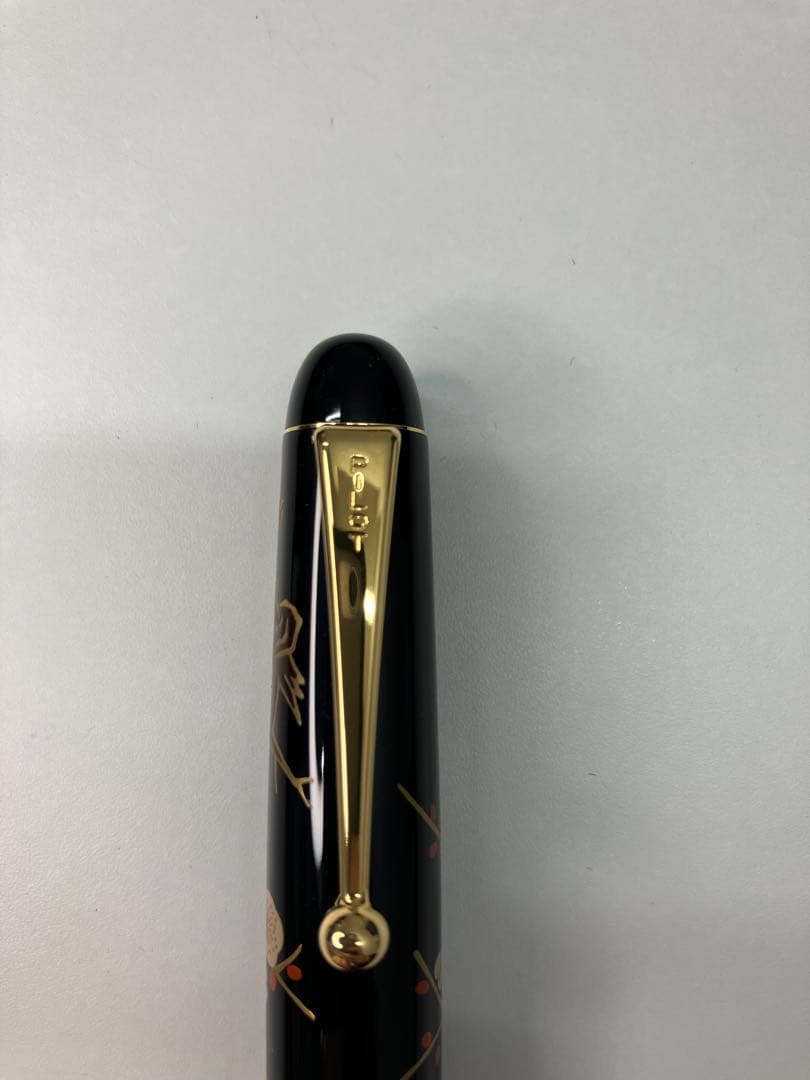 PILOT パイロット 国光会 蒔絵 梅 万年筆　14K 【A892】