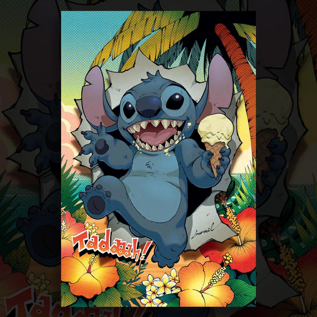 アメコミ リーフ　Disney Stitch #01　Godtail Cover