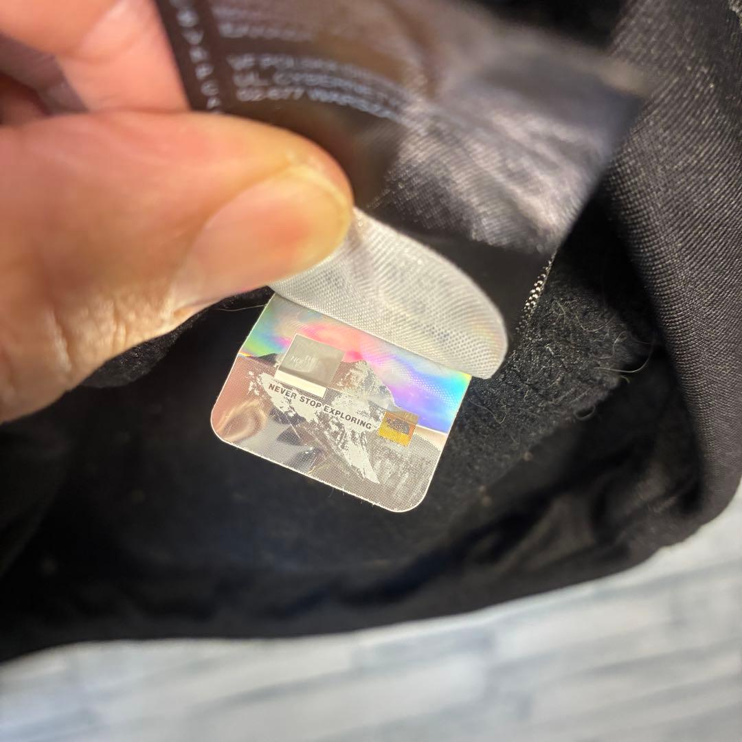 【USA古着】ノースフェイスシェルベストXL企業モノ刺繍ドローvacasa