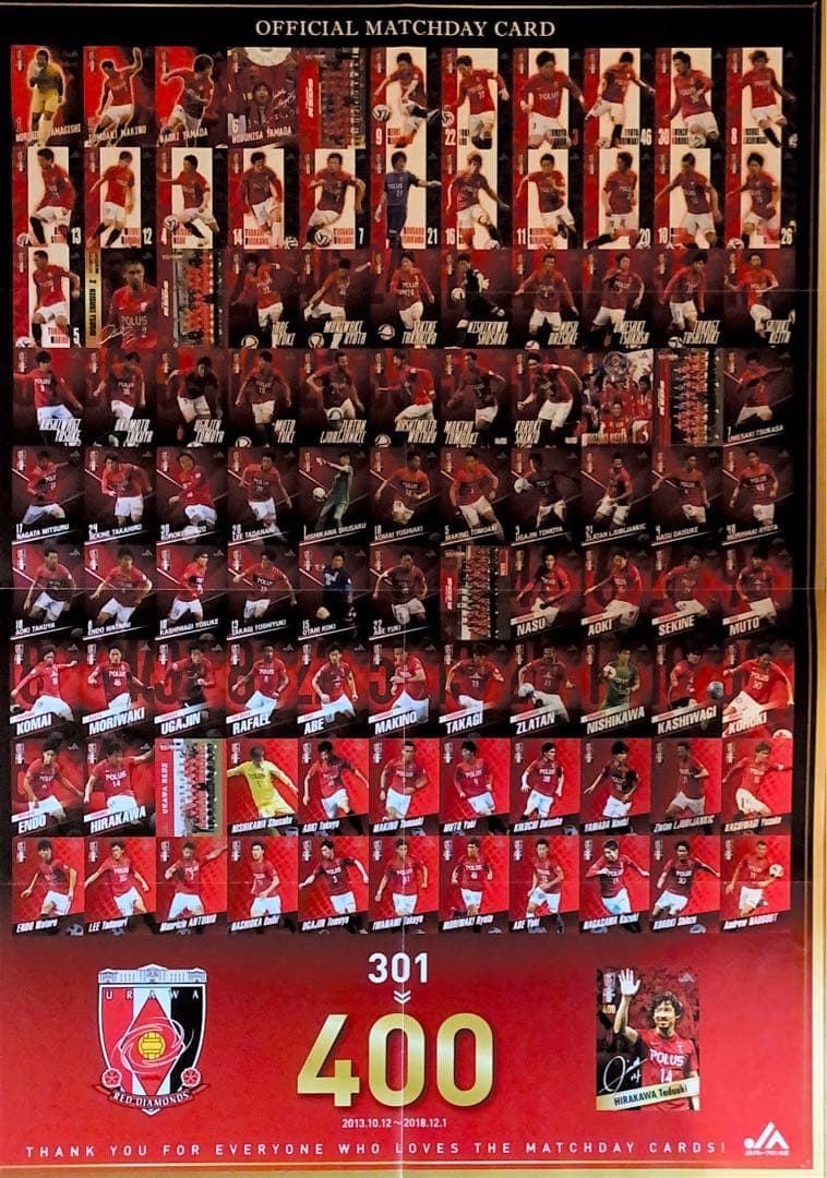 浦和レッズグッズ REDS刺繍トートバッグ 選手着用ジャージ サイン入りポスター