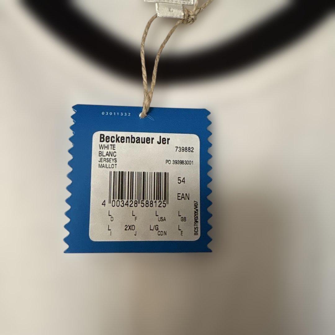 【3-12】西ドイツ代表　ベッケンバウアーTシャツ　タグ付き　難あり