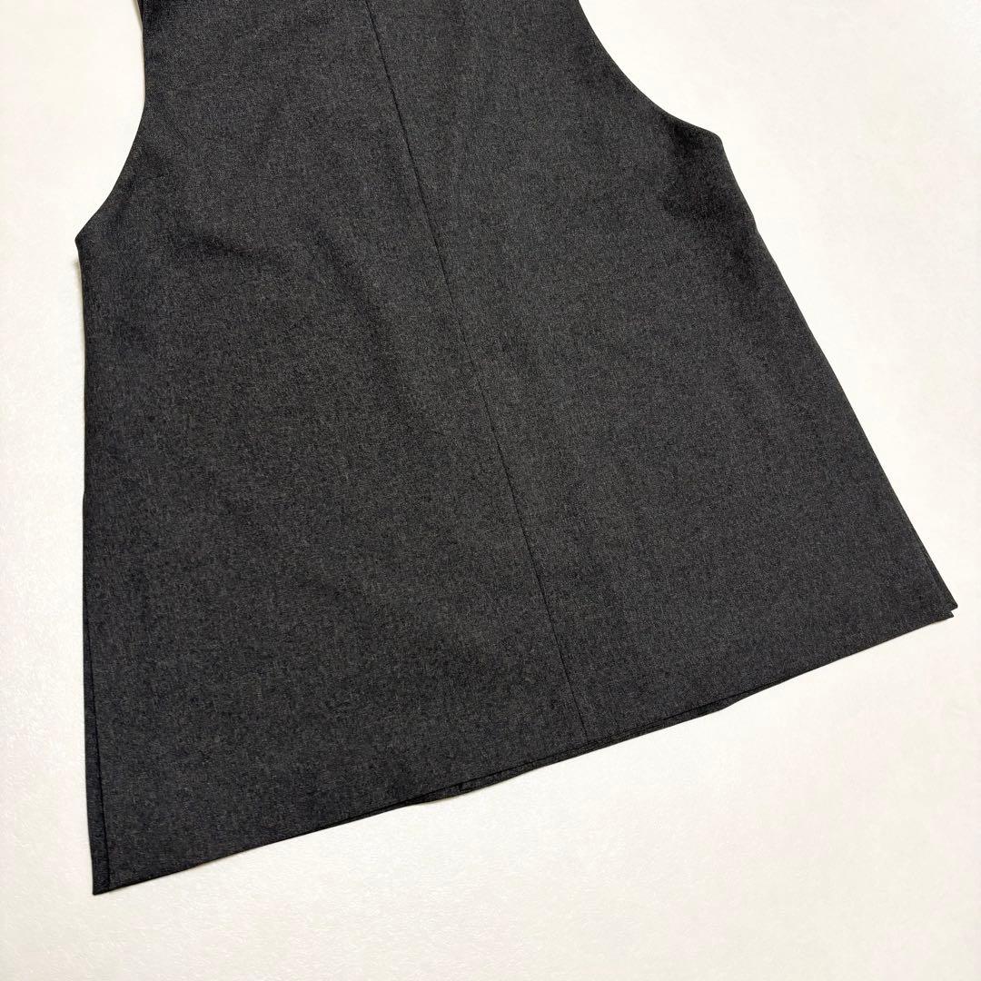 美品 人気 マルゥユナイテッドアローズ ウエストベルトジレ グレー