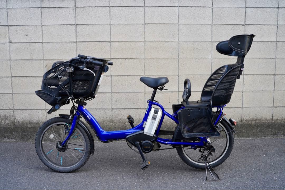 電動自転車 ヤマハ 20インチ 子供乗せ アシスト 中古 9021801
