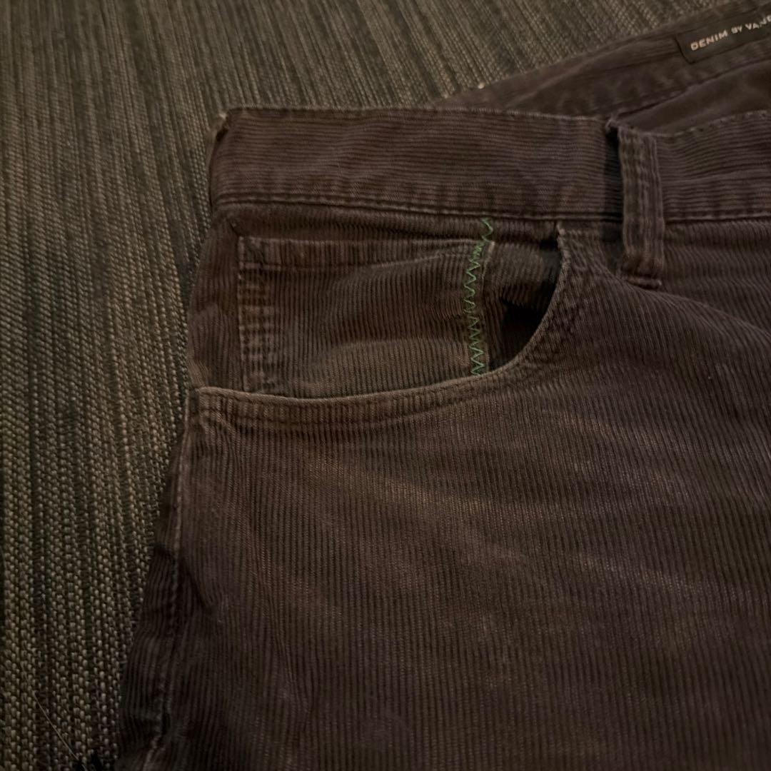 VANQUISH FRAGMENT コーデュロイパンツ 黒ブラック