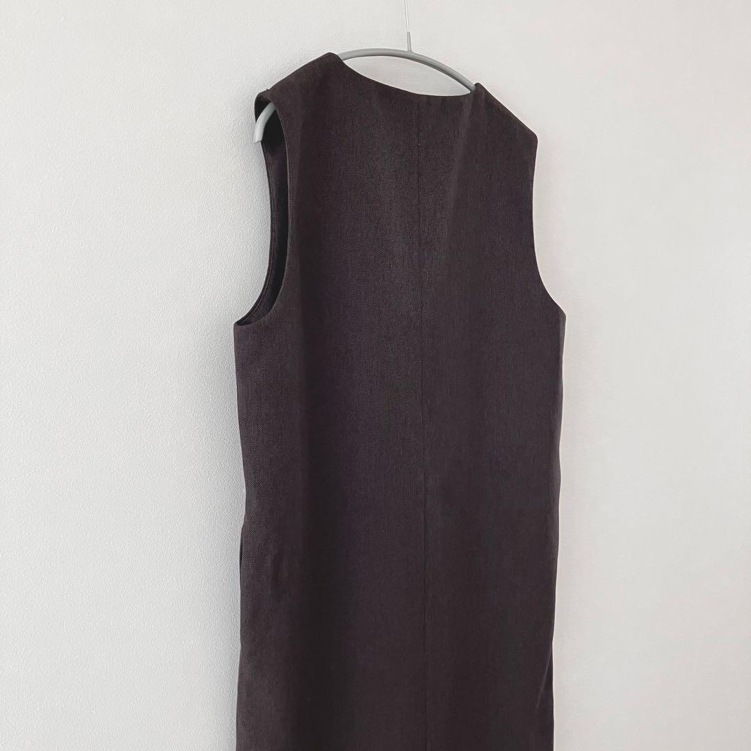 ワンピース todayful Keyneck Pencil Dress brown 36