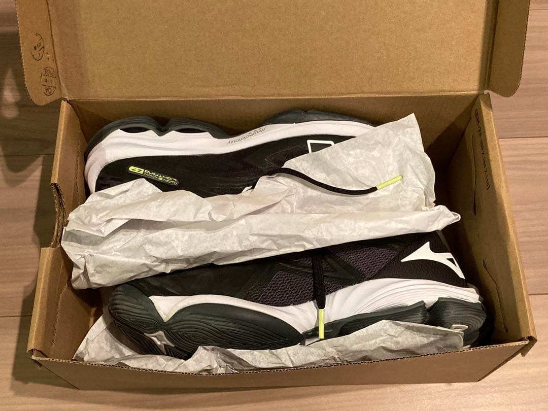 Mizuno バレーボールシューズ ブラック/ホワイト