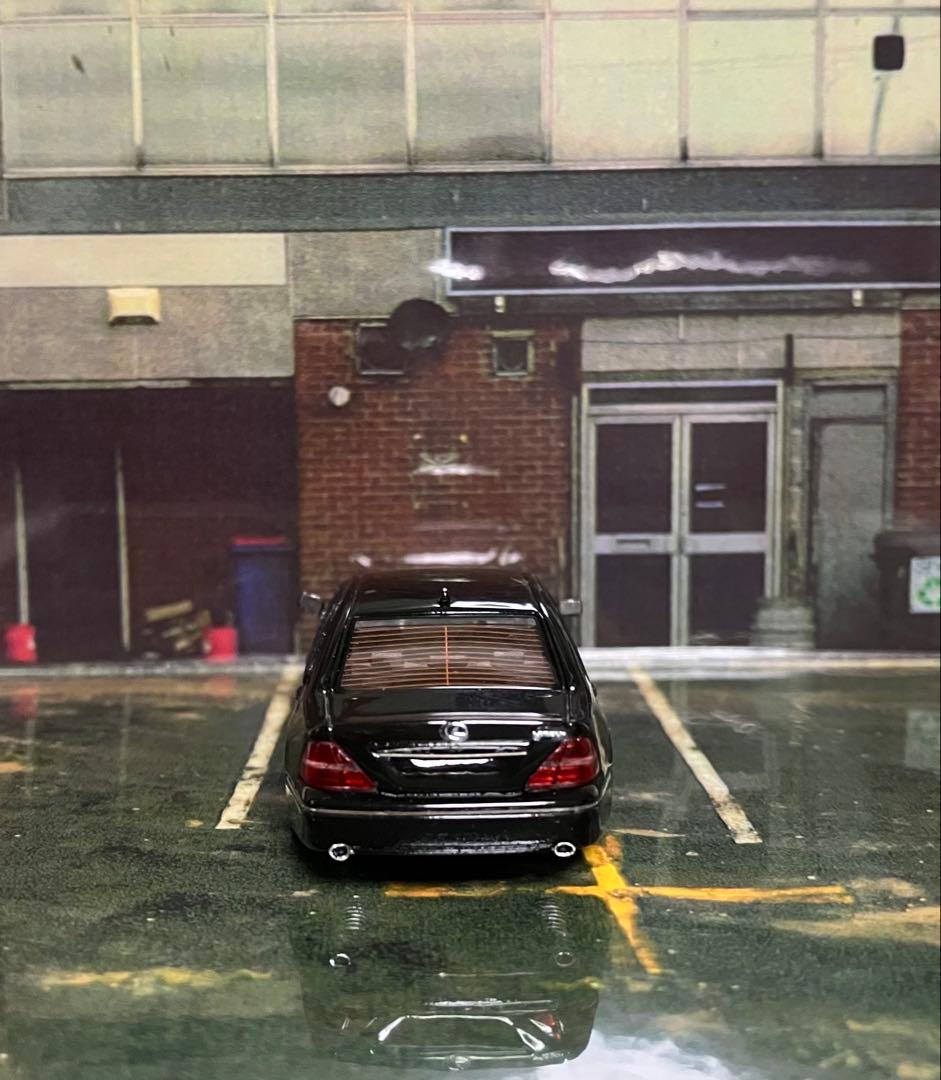 ミニカー 1/64 トヨタ　セルシオ 改造