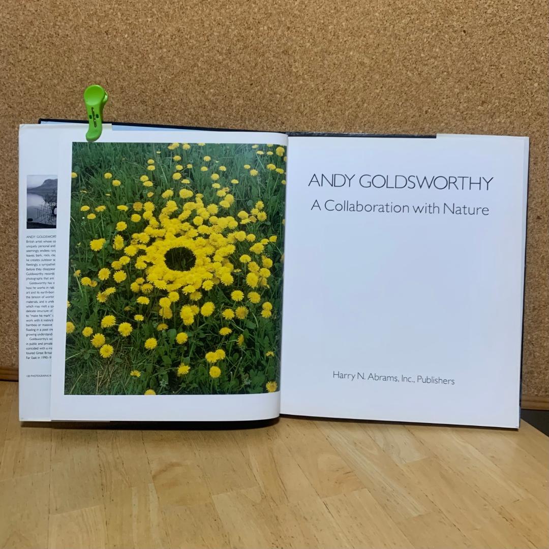 洋書 ANDY GOLDSWORTHY / A Collaboration