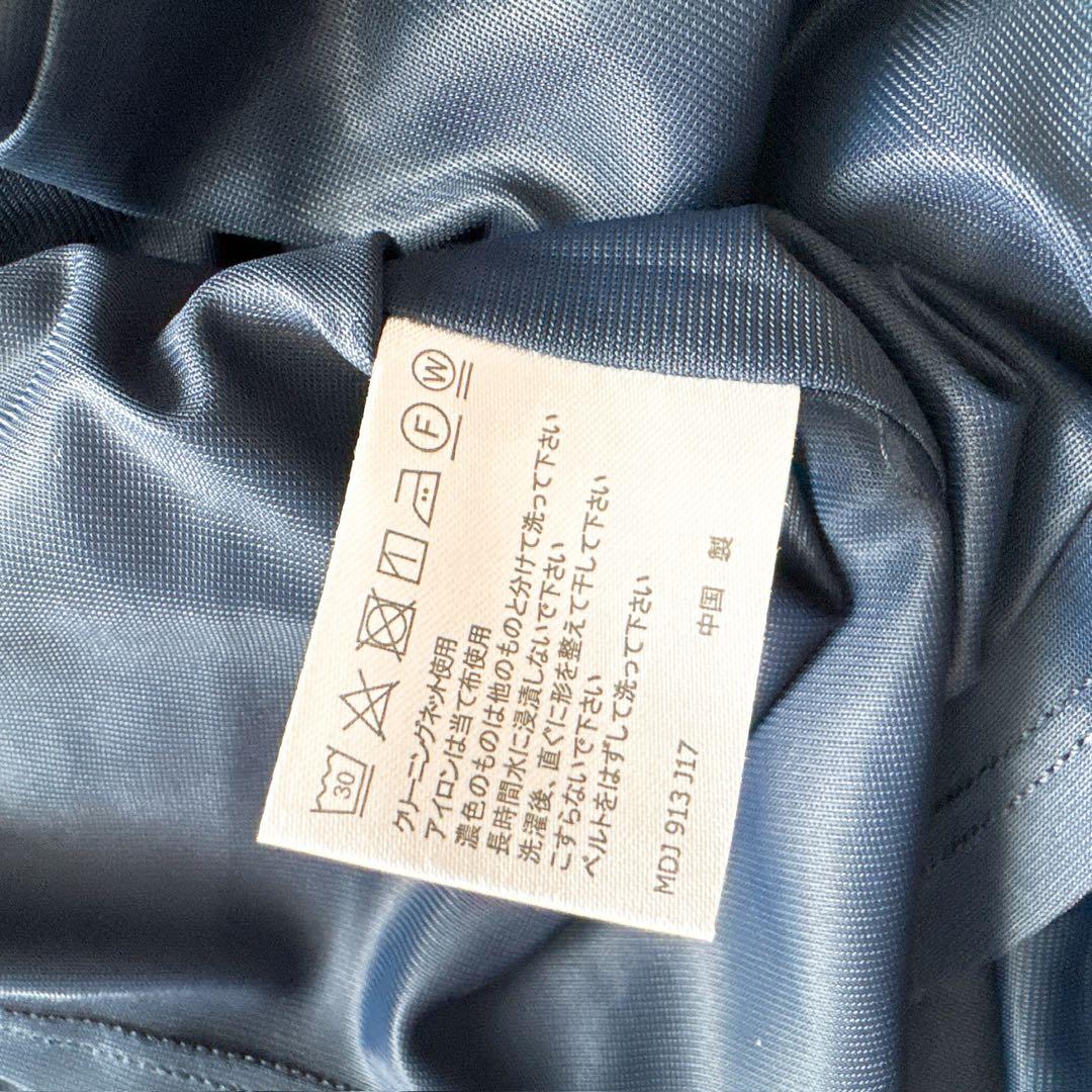 未着用　ローラアシュレイ 花柄 ジャージーワンピース ウエストリボン 11号 L