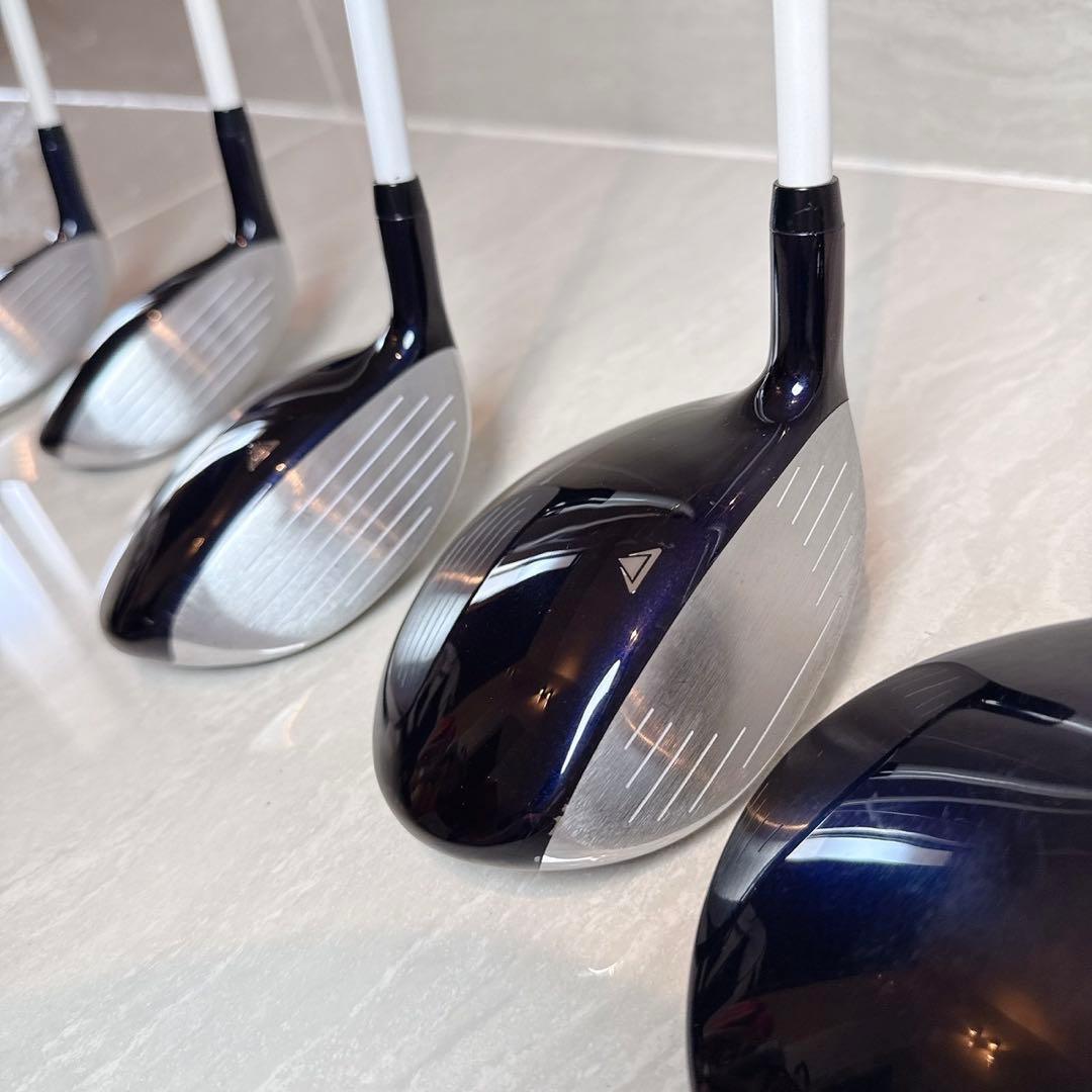 タイトリスト VG3 ウッド、ユーティリティセット レディース　ヘッドカバー付