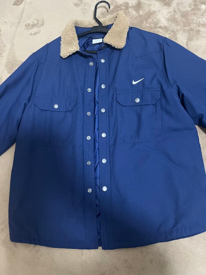 NIKESBパッディドフランネルスケートボードジャケット