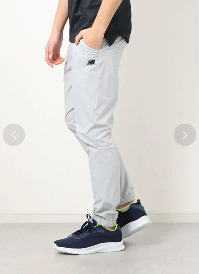 極美品　ニューバランス　ゴルフ　ストレッチパンツ ホワイト size5 メンズ