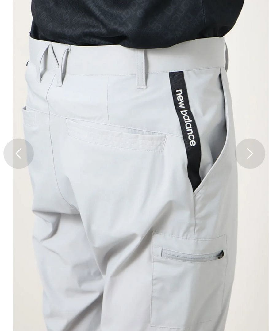 極美品　ニューバランス　ゴルフ　ストレッチパンツ ホワイト size5 メンズ