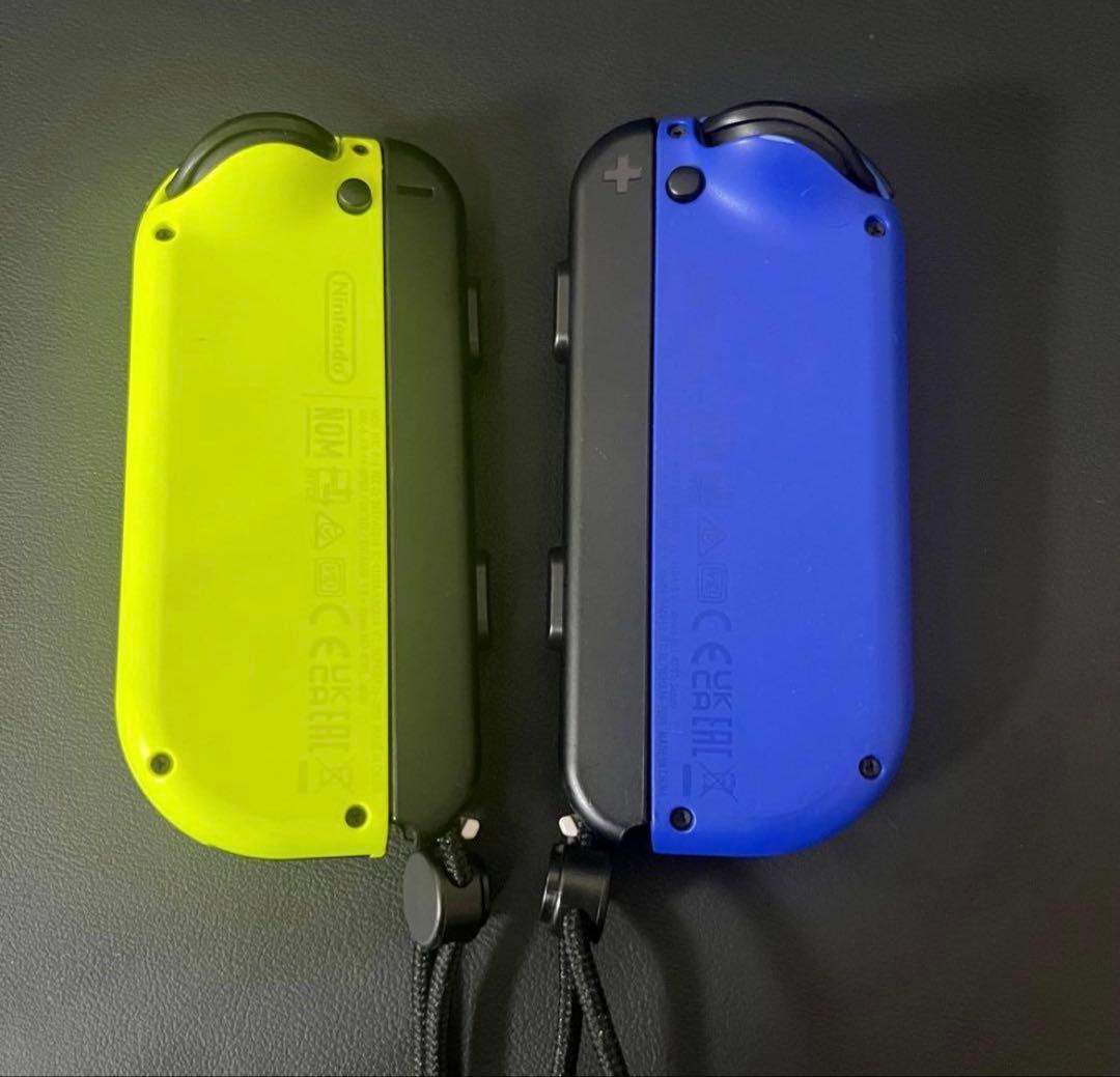 【新品スティック交換済み/完品/動作確認OK】Switch 本体 ブルーイエロー