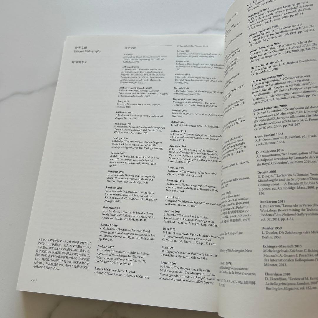 レオナルド・ダ・ヴィンチとミケランジェロ