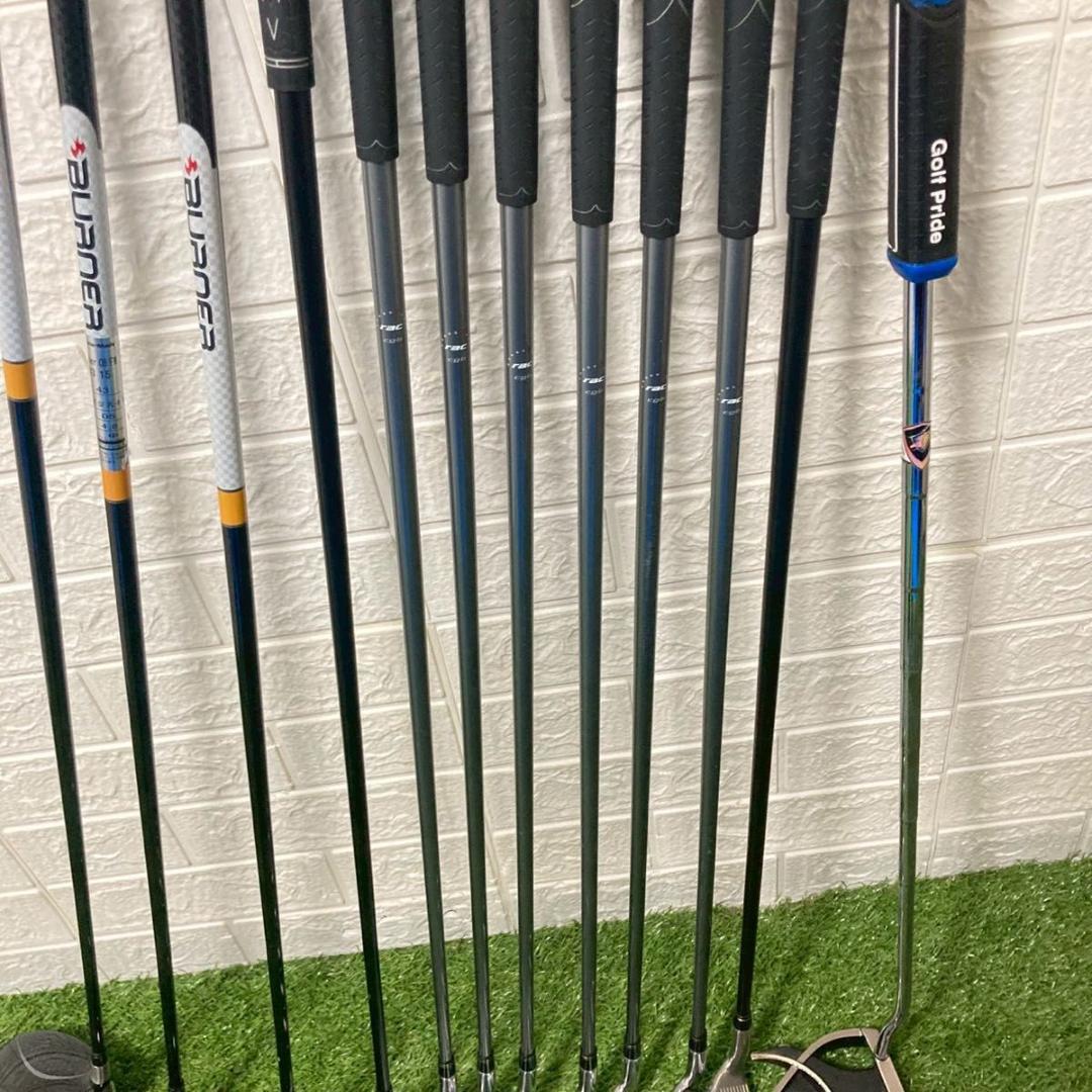 初心者オススメ！ TaylorMade メンズゴルフクラブ フルセット 12本