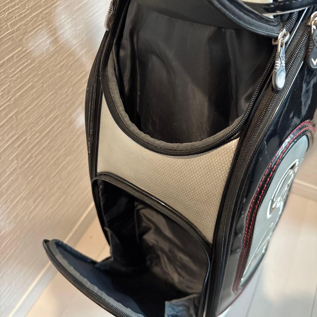 Callaway キャロウェイ　ゴルフバッグ　白　ホワイト　キャディバッグ