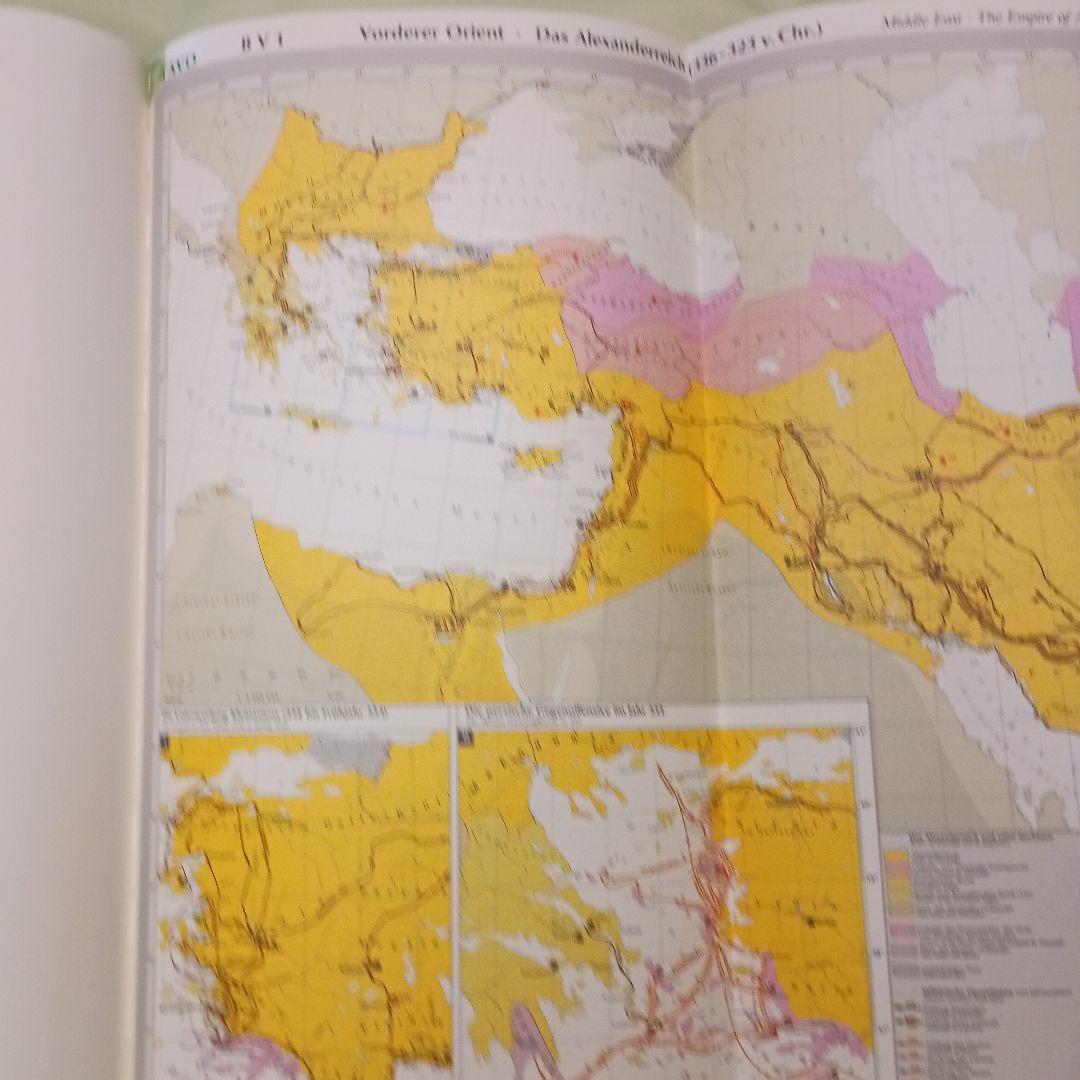 「チュービンゲン・バイブル・アトラス」大型聖書地図　　ドイツ語版