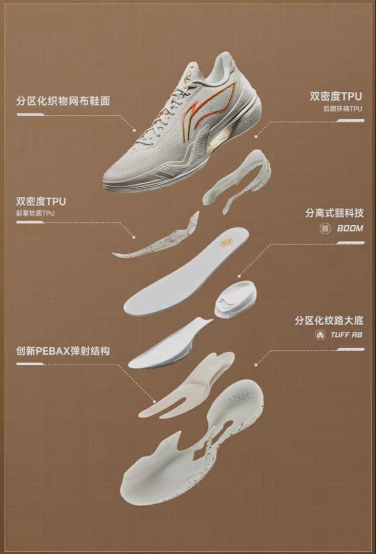 美品 リーニンLiNing LiRen5 バッシュ27.5cm（US9.5）