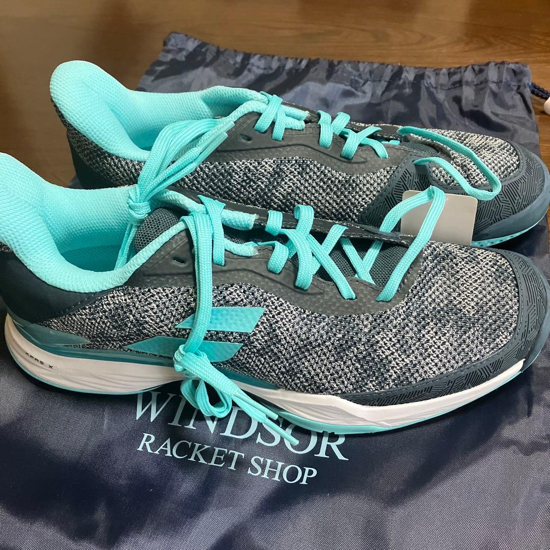 バボラ　メンズ　テニスシューズ　オムニクレー　25.5