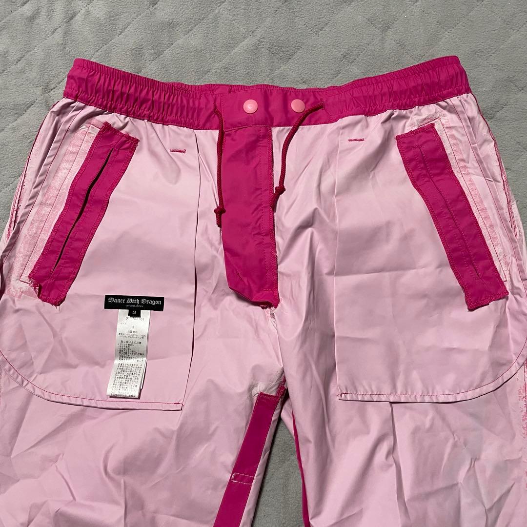 ●ダンスウィズドラゴン●レインウェア ナイロンジャケット 3 ゴルフ ブラック