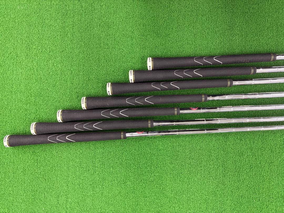 【人気】ステルスグローレアイアン5〜9.PW.AW(7本)純正スチール