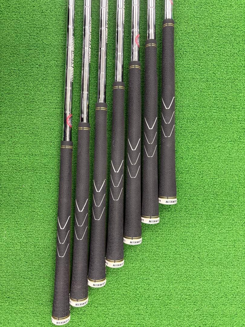 【人気】ステルスグローレアイアン5〜9.PW.AW(7本)純正スチール